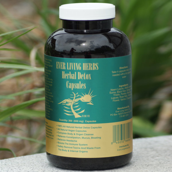 Moringa & Neem Herbal Capsules Ever Living Herbs