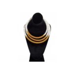 Three Strand Beaded Necklace